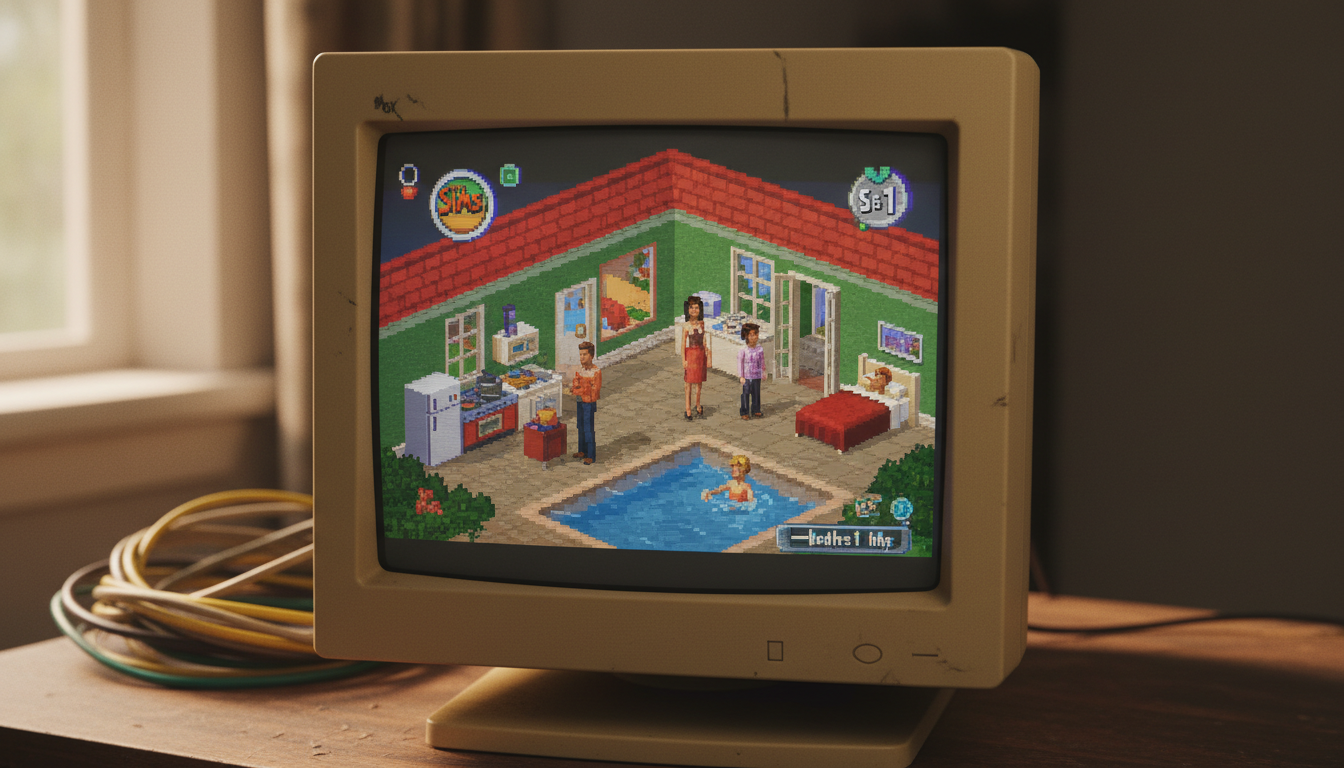 Мой первый компьютер и «The Sims»